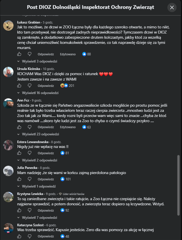 Venek__'s tweet photo. "Nas zgłosił DIOZ i osoba która u nas pracowała, a teraz pracuje w DIOZ" - mówi Marcin Nowaczyk z Zoo Łączna

Sociale dioz płoną https://t.co/CI8nzkeiyL