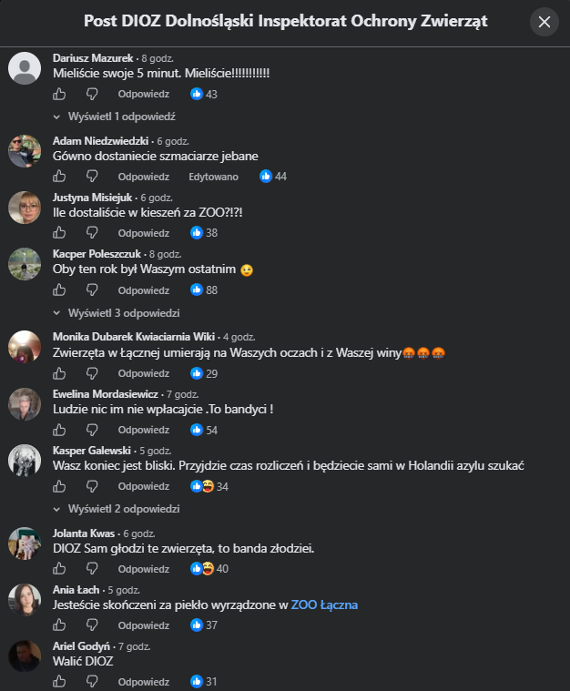 Venek__'s tweet photo. "Nas zgłosił DIOZ i osoba która u nas pracowała, a teraz pracuje w DIOZ" - mówi Marcin Nowaczyk z Zoo Łączna

Sociale dioz płoną https://t.co/CI8nzkeiyL