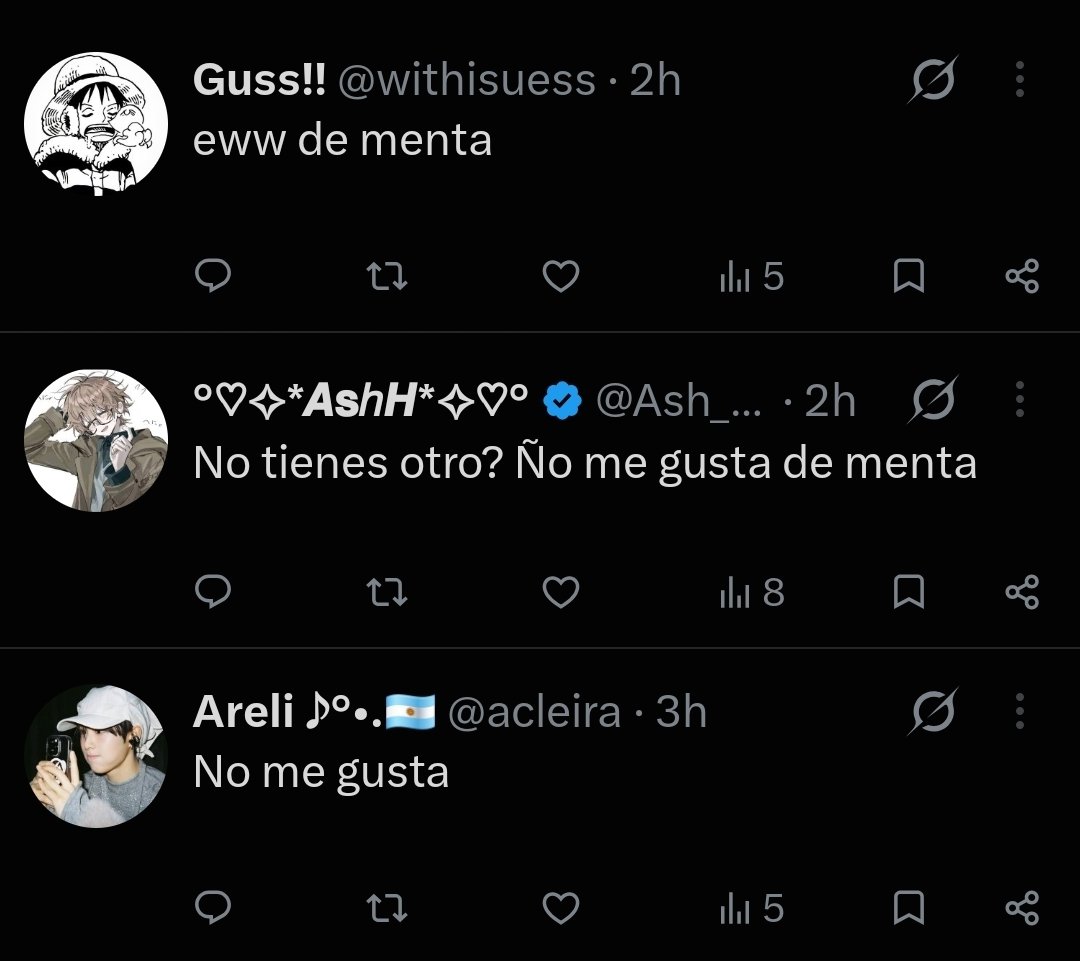 han_laden's tweet photo. Por qué no les gusta la menta?💔 https://t.co/B8whjW26Rf