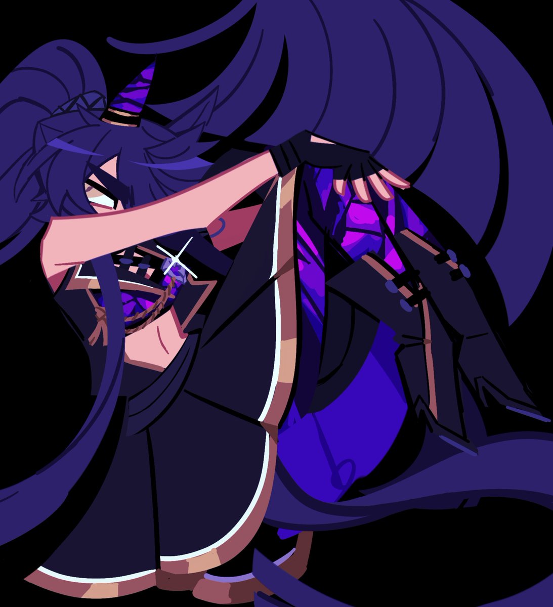 trizookaz's tweet photo. ravenous wolf #umamusume #ウマ娘 https://t.co/8696zKpqIH