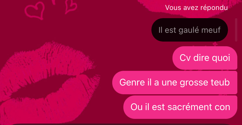 nanaayur's tweet photo. dsl le français est ma troisième langue 🤓☝️ https://t.co/IuafmVOo4c