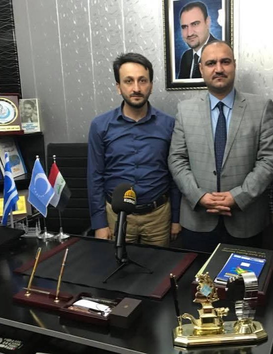 RBursa's tweet photo. Irak Türkmen Cephesi Başkanı ve Kerkük Valisi Muhammed Seman Ağa, Irak'ta gerçekleşen kabine değişikliğinde Devlet Bakanı oldu. https://t.co/gXRYELblix