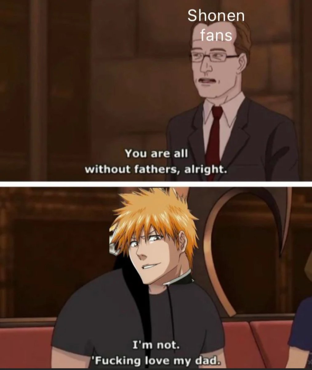 DiceeJohnn24277's tweet photo. One of the few shonen protags with a dad https://t.co/qTnCpU46Jt