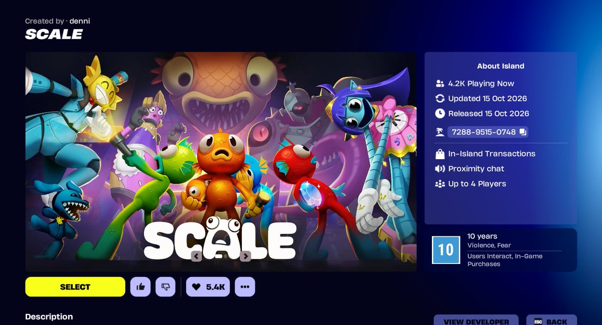 ItsRaconBit's tweet photo. this is the most well made and fun game that I've ever seen in fortnite, @.D3NNI_yt's team did an AMAZING job, y'all should really try this one https://t.co/8iIM66EUC7
