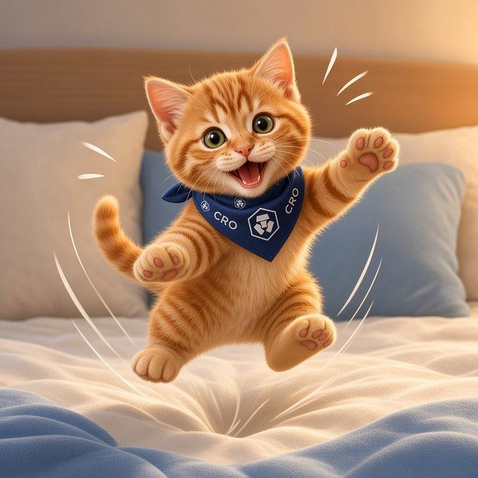 crocat_x's tweet photo. Markets bounce, but cats always land on their feet. $CROCAT is ready to pounce on these green candles. LFG! 🐾 https://t.co/I3o5XnhqGu