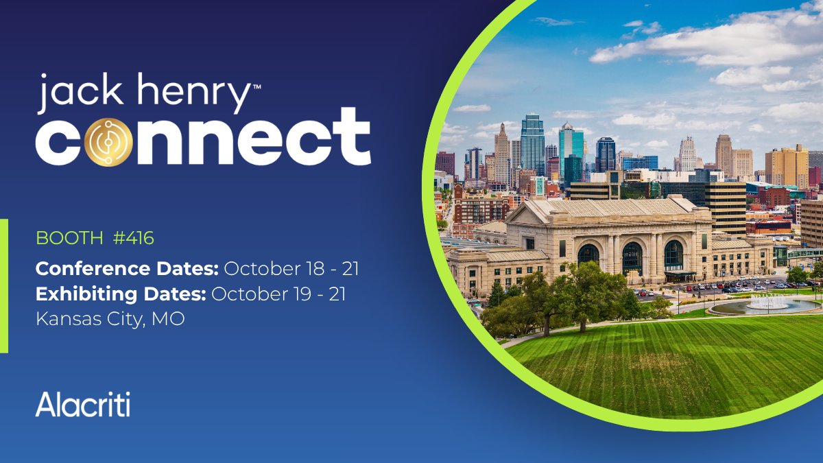 Alacriti's tweet photo. Will we see you next week at Jack Henry Connect? At our booth, explore how our payment solutions can help your FI.

And keep an eye out for one day that may have you hitting paws on your agenda.🐾 https://t.co/FEOBFd7VM8 https://t.co/bs878eLbcH