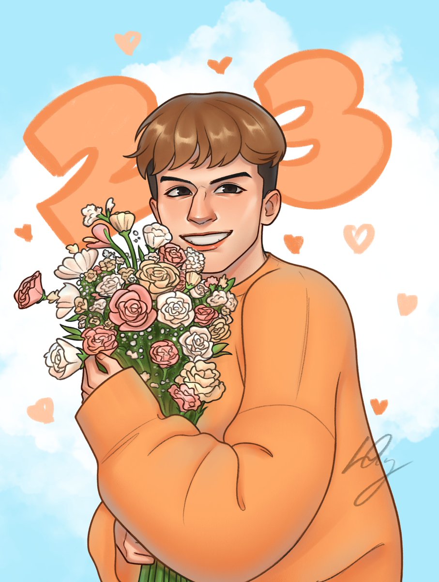 calic0_png's tweet photo. FELIZ CUMPLE SEBITAAAAA 🧡💫

#SEBADAY #AQROSS #SCL #Boyband #Fanart https://t.co/IsTLazUxOc