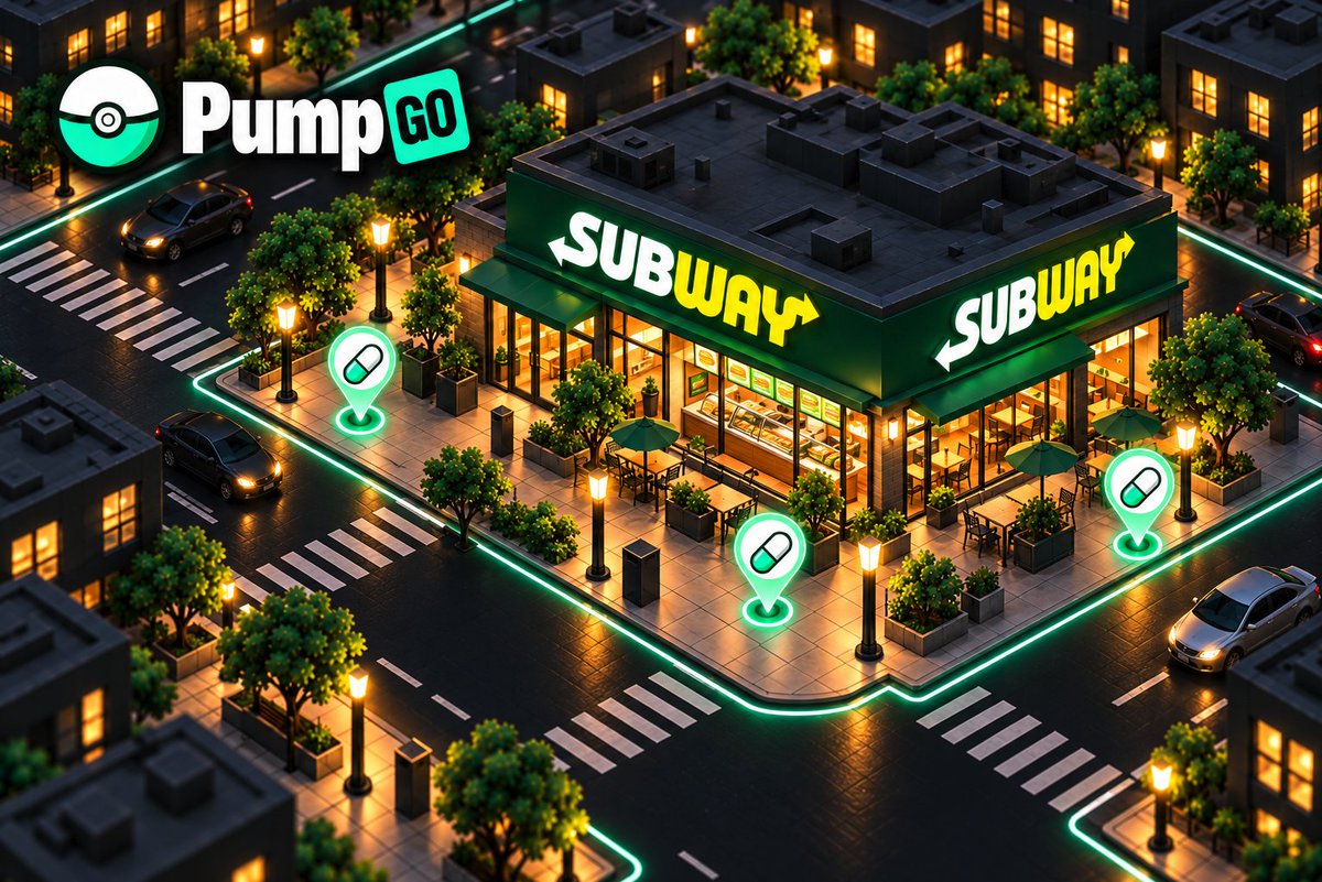 PumpGOWorld's tweet photo. We have just dropped some to a @SUBWAY near you.

$GO catch it https://t.co/tfgw6iAk3j
