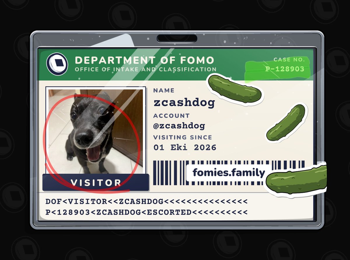 zcashdog's tweet photo. @its_saul Hi Saul, what we cooking today 👀👀 #Fomies @FomiesNFT https://t.co/BAFTc7y5c5