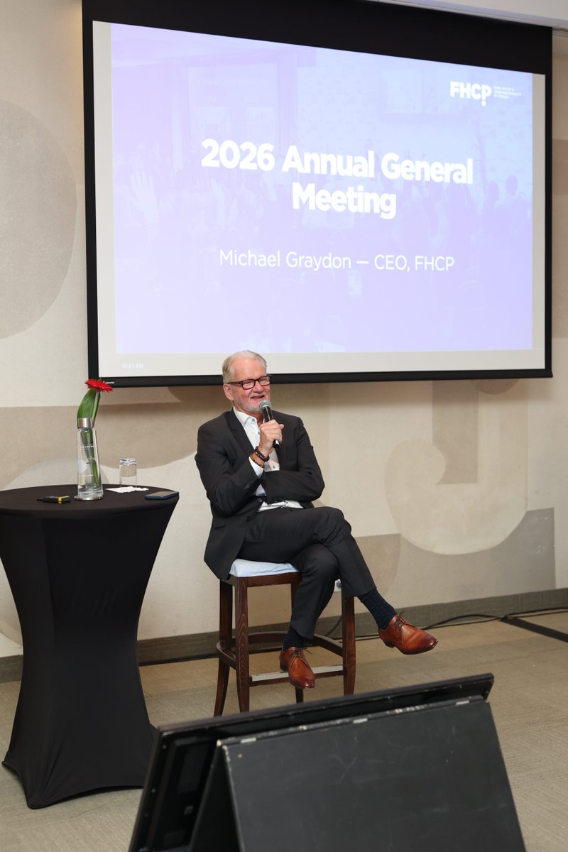 FHCP_PASC's tweet photo. FHCP’s sold-out CEO &amp; Executive Leadership Conference is underway! From our AGM and Michael Graydon’s address on industry pressures and Canada’s manufacturing opportunity to reconnecting over lunch, we’re looking ahead together.

Welcome to The Next Curve.

#FHCPCEO26 https://t.co/FZvUSAzuSc