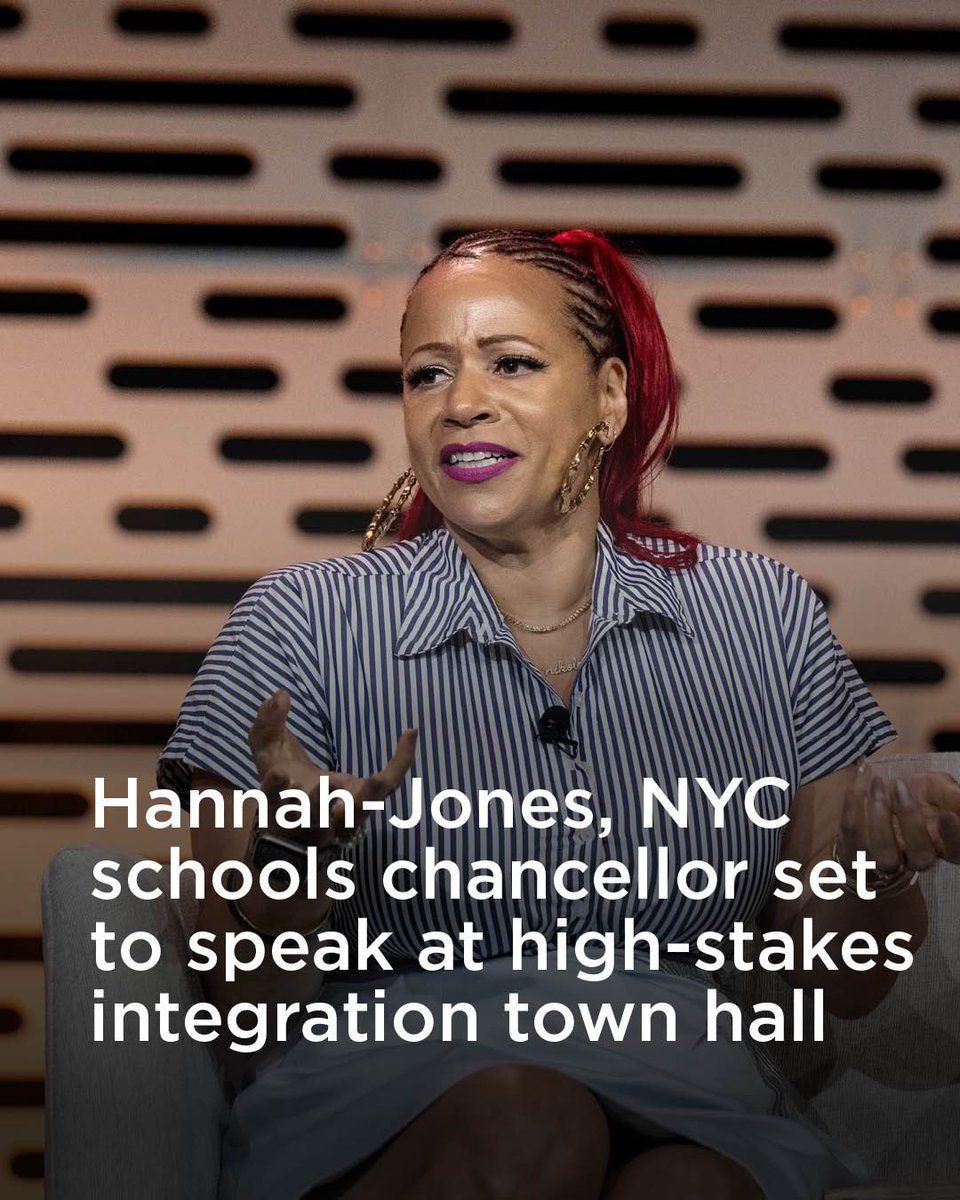 WNYC's tweet photo. Journalist Nikole Hannah-Jones and New York City Schools Chancellor Kamar Samuels are set to speak at high-stakes integration town hall next week. https://t.co/C07xbCfKSi https://t.co/Mapq7LV7uu