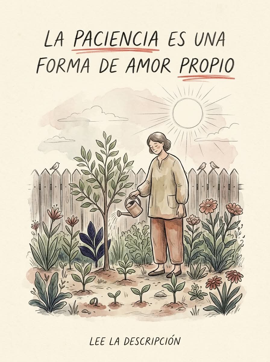 suaVe_teRNuRa's tweet photo. " VIVIMOS EN UNA CULTURA DE LA INMEDIATEZ. 

Todo lo queremos ya. Los resultados, los cambios, las recompensas. 

Y cuando algo tarda, nos frustramos. 

Creemos que estamos fallando. 

Que no somos suficientes. 

Que algo va mal. 

Pero la paciencia no es un castigo. 

La paciencia es una forma de amor propio.

Tener paciencia contigo mismo es amarte. 

Es aceptar que estás en proceso. 

Que las cosas toman tiempo. 

Que no tienes que ser perfecto ahora. 

Que puedes equivocarte, aprender, crecer. 

La paciencia es darte permiso para ser humano. 

Es dejar de exigirte resultados inmediatos. 

Es confiar en tu ritmo.

 Es respetar tus tiempos.

Tener paciencia con los demás también es amor propio. 

Es entender que cada persona tiene su proceso. 

Que no puedes forzar cambios. 

Que no puedes apurar sanaciones. 

Que no puedes hacer el trabajo que le corresponde a otro. 

La paciencia con los demás te libera de la carga de querer controlarlo todo. 

Te permite soltar. 

Te permite confiar. 

Te permite estar en paz.

La paciencia es una forma de amor propio porque te trata con ternura. 

Te da espacio. 

Te da tiempo. 

Te da permiso de no estar listo. 

Y en ese espacio, en ese tiempo, en ese permiso, creces. 

Sanas. 

Te transformas. 

Sin presión. 

Sin prisa. 

Sin exigencia. 

Solo con amor. 

Con confianza. 

Con paciencia. 

Porque todo lo bueno tarda. 

Y tú, mereces darte el tiempo que necesitas.

 Empieza hoy. 

Con paciencia. 

Y contigo."

Un Alfa Dice