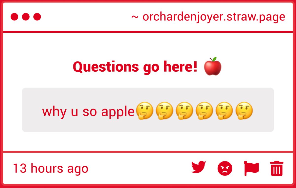 OrchardEnjoyer's tweet photo. Hmm.. 🤔 I have no idea what you could mean! 🤭 https://t.co/o7AdeoYiuM