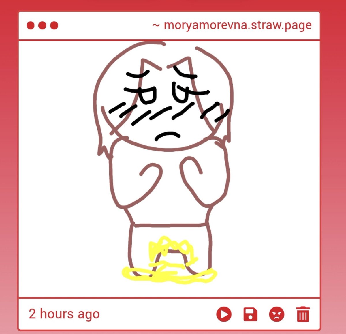 nemoryanemorya's tweet photo. Who sent me 2p pissgyu to force me to draw one huh huh :"D https://t.co/6LSnSFrXeK