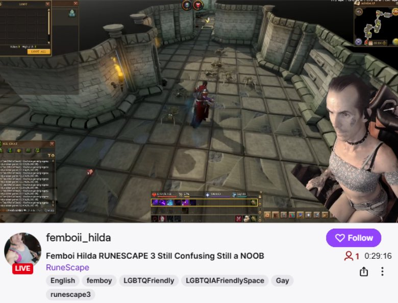 luvbeinRetarded's tweet photo. yeah i play rs3 how could you tell https://t.co/nR5hrjdYtM