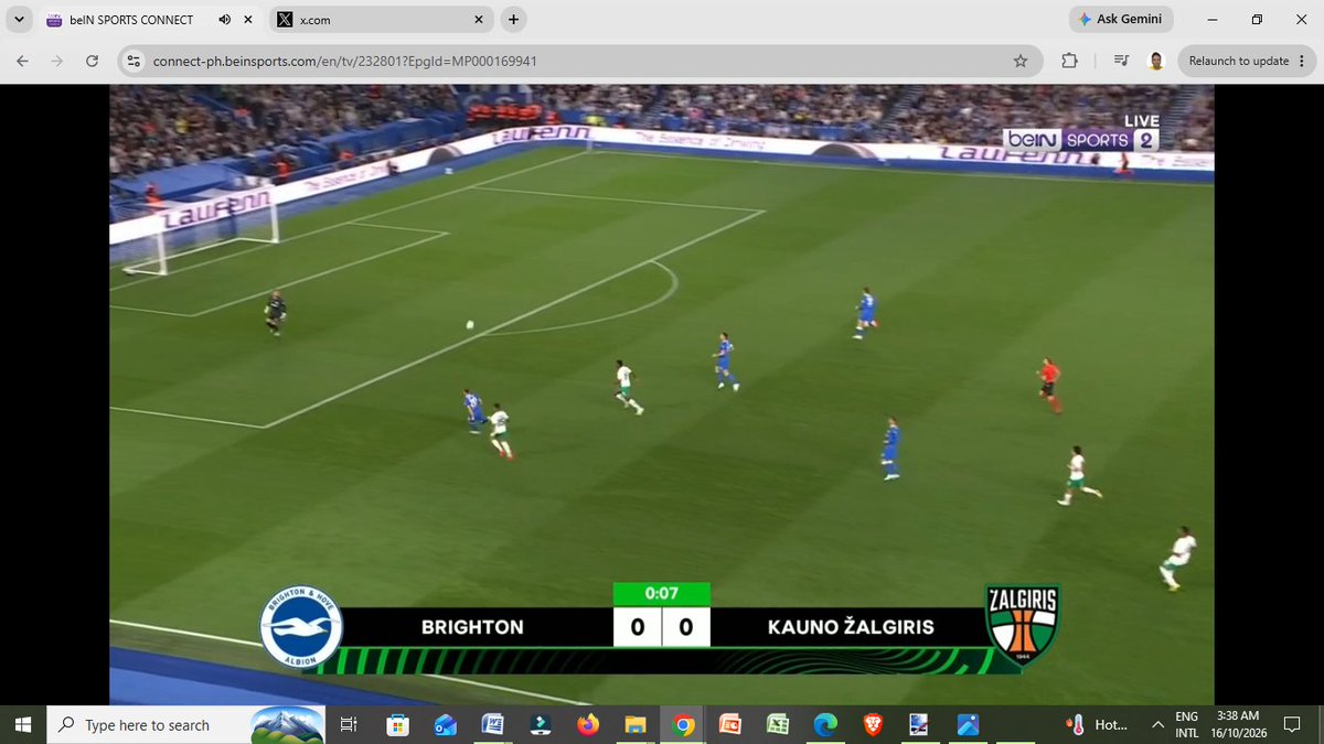jantc1990's tweet photo. NW #UECL 2026-2027 [League Phase / MD 1 / #BHAKAU] (LIVE)
@beINSPORTSASIA

Also available on beIN SPORTS CONNECT
#beINSPORTSASIA #beINSPORTS
#UEFAonBEINSPORTS #beINUEFA 
#UEFAonBEINSPORTSASIA https://t.co/O8a5ZTy0OZ