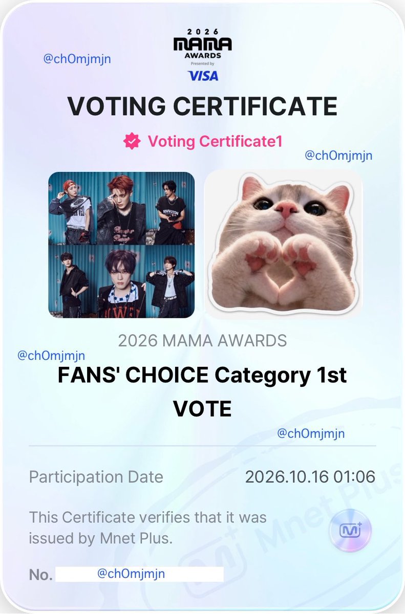 ChOmjmjn's tweet photo. @ttan_tawan #2026MAMAVOTE #NCTDREAM https://t.co/4KwPtWMn92