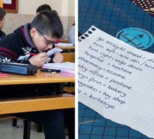 gusholderhaber's tweet photo. Şırnak'ta görev yapan bir öğretmen, %90 görme engelli öğrencisi İbrahim'in azmini anlattı:

▪️"Adı İbrahim. Yüzde 90 görme engelli."

▪️"Bu yıl ilk kez dersine giriyorum."

▪️"Bazı arkadaşlarım, 'Hocam, kendini fazla yorma. Göremediği için anlamıyor. Senin dersin de İngilizce, hiç anlayamaz.' dediler."

▪️"Çok üzüldüm."

▪️"Her derste tahtaya ne yazdıysam küçük kâğıtlara yazıp ona da verdim."

▪️"O da yüzde 10'luk görme imkânıyla bunları defterine geçirdi."

▪️"Dersi, onun da anlayabileceği şekilde anlattım."

▪️"Arkadaşlarıyla aynı sorulardan oluşan yazılıyı, onun için büyük ve okunaklı harflerle hazırladım."

▪️"Ve İbrahim, o sınavdan 90 aldı."

▪️"Hak ettiği notu aldı."

▪️"Şimdi onun da parmak kaldırdığı, kendine güvendiği ve başarılı olduğu bir ders var."

▪️"Ve ben, o dersin öğretmeniyim."