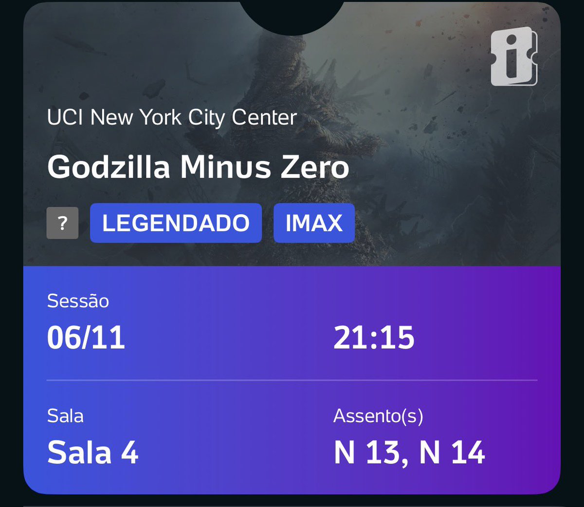 renatopaidojack's tweet photo. #godzillaminuszero
Nos vemos lá. https://t.co/gNbTTLaVRS