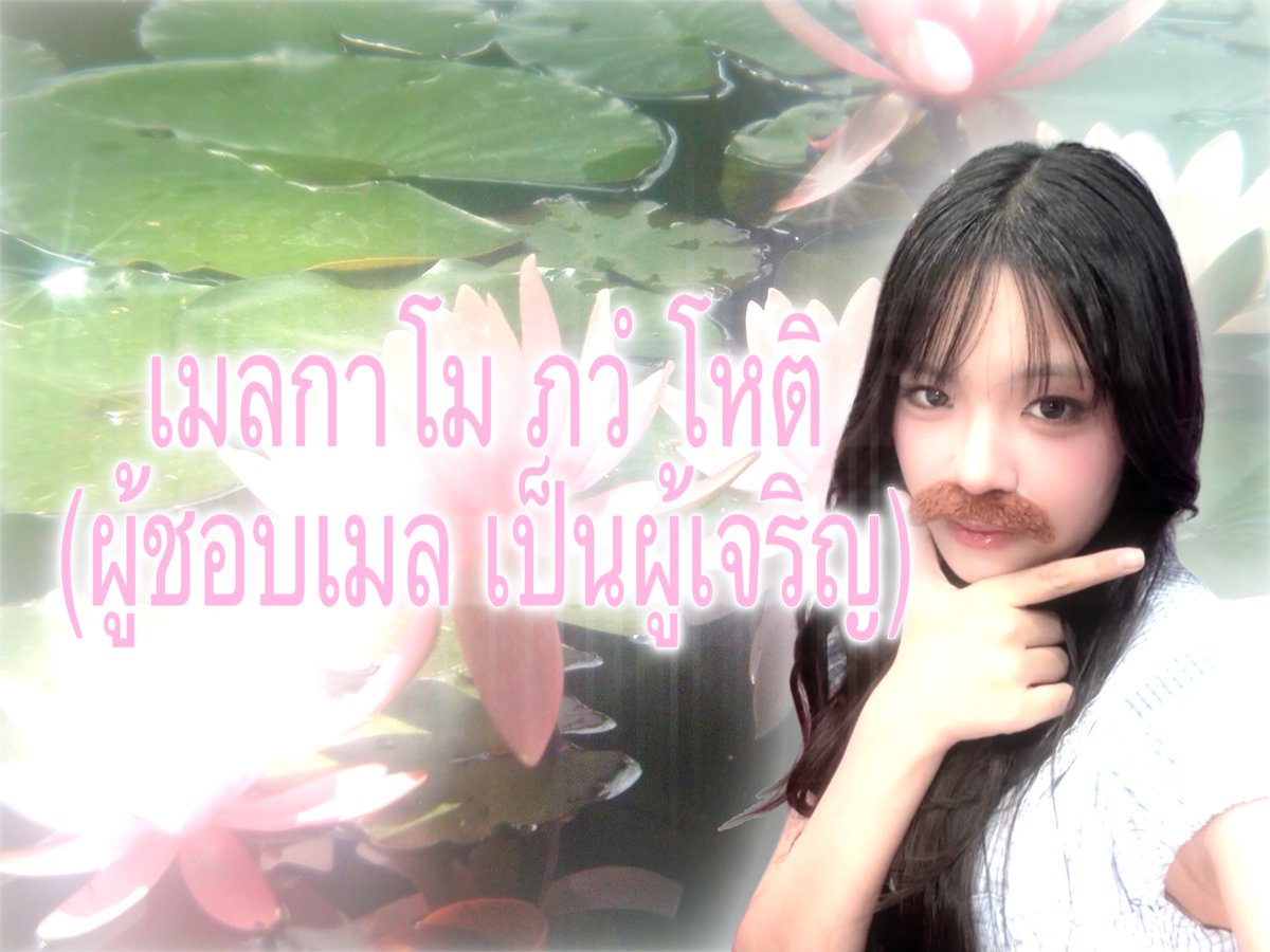 lnwmooka's tweet photo. 🪷 — เมลกาโม ภวํ โหติ https://t.co/RJPM5VUMmh