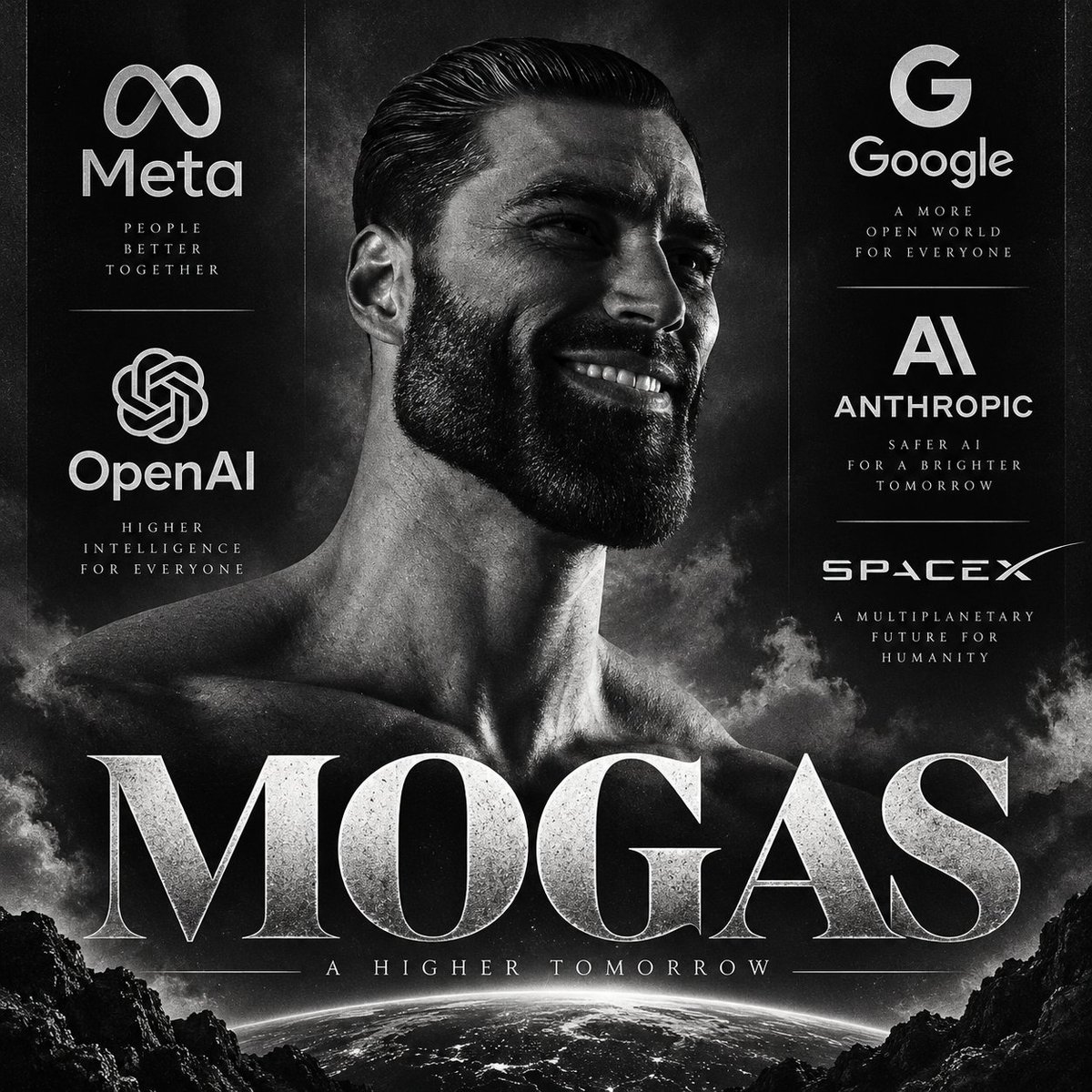 texashedge17154's tweet photo. 5 Companies in the basket

OpenAI, Meta, Anthropic, Spacex and Google

We are all MOGAS

https://t.co/keaVx9KK9Q https://t.co/ciicwtXDhQ