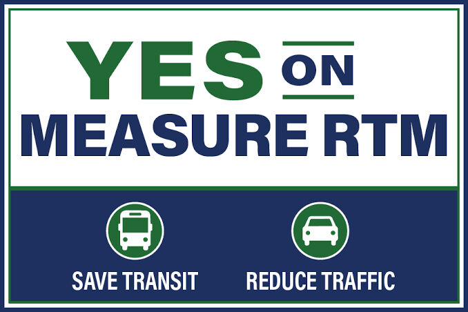 TransForm_Alert's tweet photo. Voters in Alameda, Contra Costa, San Francisco, San Mateo, and Santa Clara Counties: be sure to Vote YES on RTM — the regional measure to save transit.
*San Francisco voters: Yes on H for Muni https://t.co/rXym5V5iCX