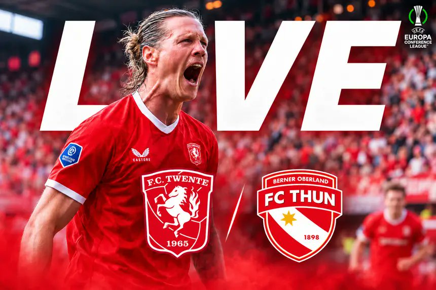 TwenteInsite's tweet photo. LIVE: FC Twente in de tweede helft op jacht naar de overwinning tegen FC Thun.🔴 
 
👇🏼

#fctwente #twethu https://t.co/AYFH7ihkIc
