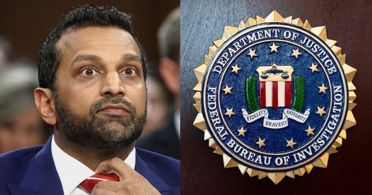 GOP__Ls's tweet photo. 🚨 BREAKING: Nine FBI agents are now suing Kash Patel for wrongful termination and unlawful retribution. https://t.co/jwvKcKU7XV