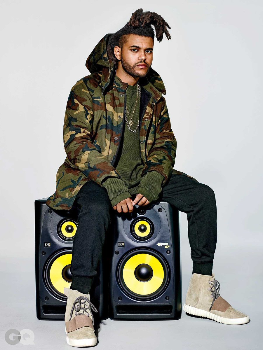 yzylibrary's tweet photo. The Weeknd for Season 1 GQ

For Yeezy Season 1, GQ was given an exclusive look at the entire collection by Adidas and Yeezy and did a shoot starring The Weeknd. 

Photographed by Richard Burbridge https://t.co/qvwLs8HNoV
