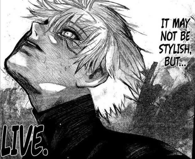 Justeunsigne's tweet photo. Merci pour tout Tokyo Ghoul https://t.co/3H6cQuFlqY