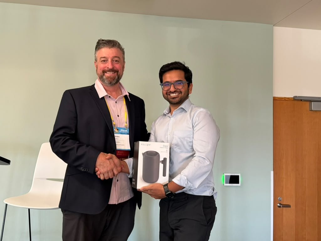 Go5Global's tweet photo. G5 was proud to attend the ISSA Los Angeles Security Summit 2026 &amp; Women in Security Panel on October 14!
Our CCP and Cybersecurity Architect, Poojan Patel, was lucky to win a prize in the event’s raffle!
A special thank you to Andre Leroux for making the event memorable. https://t.co/ecXTNmeHHj