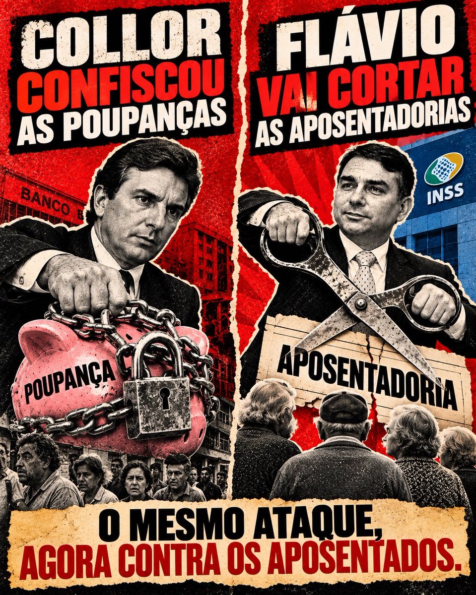 AloirDietz's tweet photo. #Collor #ConfiscoDaPoupança #PlanoCollor #FlávioBolsonaro #Aposentadoria #DefendaSuaAposentadoria #PrevidênciaSocial #DireitosDosAposentados #INSS #ReformaDaPrevidência #DireitosPrevidenciários #SeguridadeSocial #DireitosDosTrabalhadores #JustiçaSocial #MemóriaPolítica #PolíticaBrasileira #Brasil