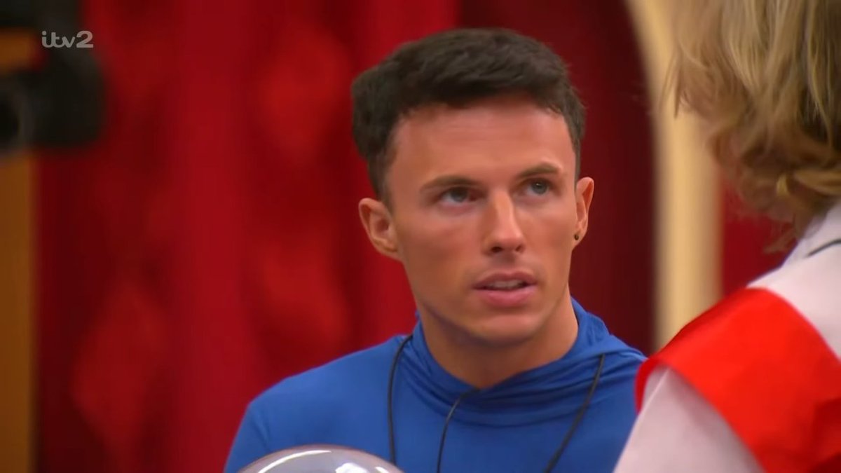 JoshxReid's tweet photo. Not a single thought going through that man's head, God love him x #BBUK https://t.co/w9hkXbIz50