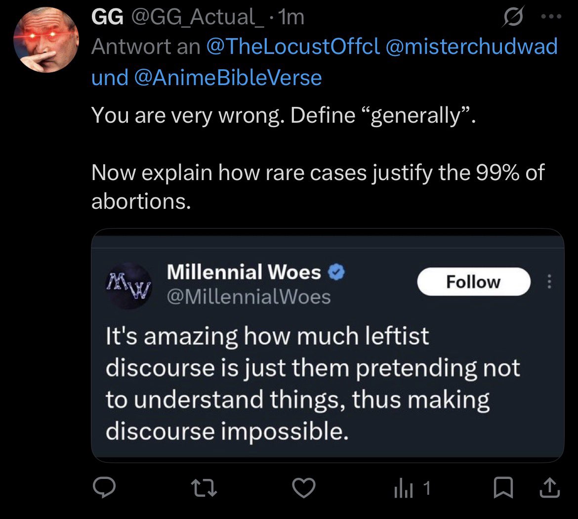 TheLocustOffcl's tweet photo. @GG_Actual_ @misterchudwad @AnimeBibleVerse Why tf did you write that shit two Times? https://t.co/uNASpqhWpo