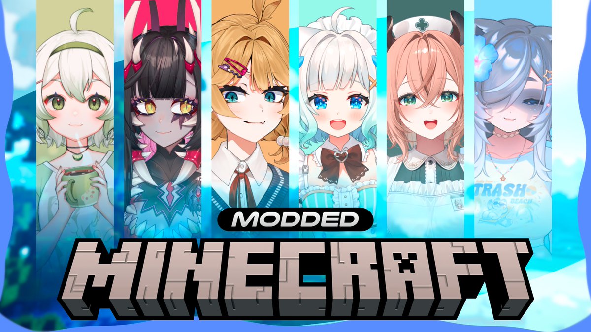 dokibird's tweet photo. 【SLOPPY SISTERS+ SERVER MINECRAFT】

Here's the waiting room ! I helped set up a modded minecraft server for Sloppy Sisters+ ! The girls do not know what I've added and I'll keep it a surprise 

https://t.co/xXoHGg6j1d
3pm PST  /  11pm GMT  / 7am JST

#Dokibird #Birdseaters https://t.co/78u822udue