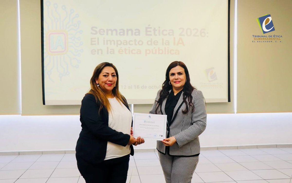 TEG_ElSalvador's tweet photo. Seguimos promoviendo la integridad y la innovación en la gestión pública para el beneficio de la ciudadanía. 🤝 https://t.co/3fMZl10syx