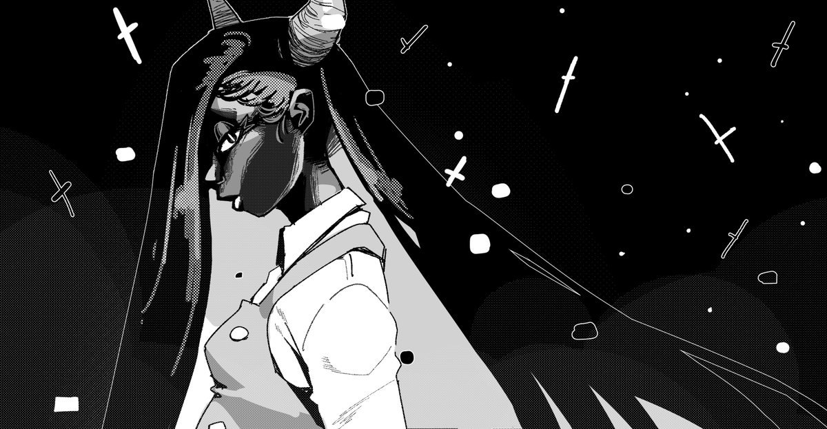 IronicnotSavage's tweet photo. Practicing dark skin in my manga style https://t.co/rGQw3tfNbm
