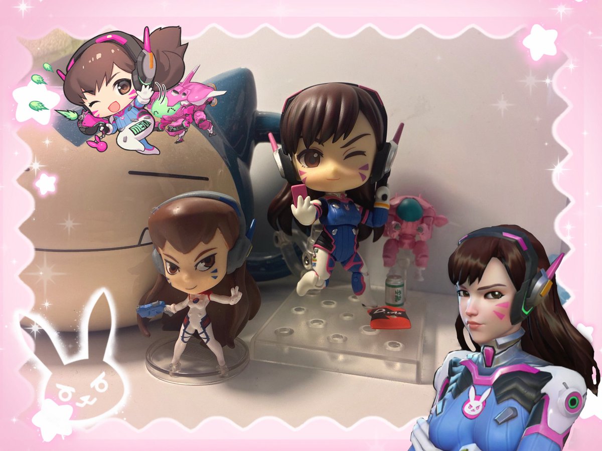 k4tash1ro's tweet photo. dva figs came in the mail ^_^ https://t.co/CxOI5Qybyg