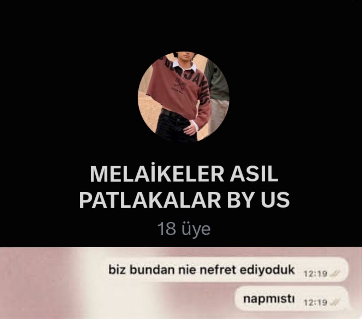 Eumnivaa's tweet photo. Bunlar niye herkesten nefret ediyor ?? https://t.co/ZsI2Q4p4gQ