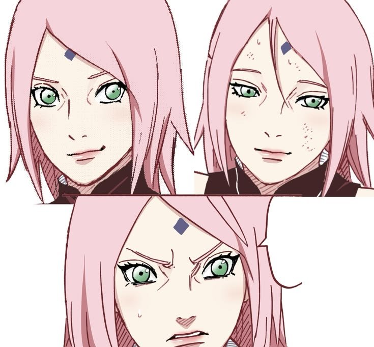 medusadays's tweet photo. Sakura in the manga🌸✨ 💗💗. https://t.co/ETVXiwzXu1