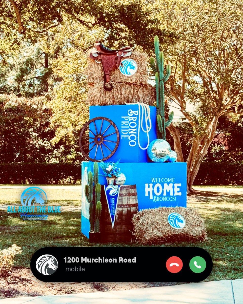 uncfsu's tweet photo. You've never needed an invite ... but here are a few clear signs to come home! 

All roads lead to📍1200 Murchison road ... See you on the yard 🐴 💙 🤍 ✨ ✨ ✨ 

For complete Homecoming information visit here: https://t.co/aQohhnBPR8

#FayState #MakeWay #AATB2026 #HBCUHocoSzn https://t.co/czKKSqh95P
