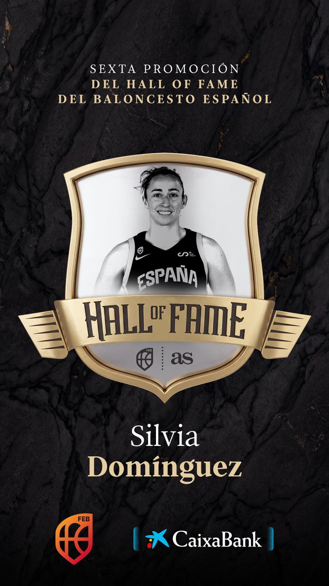BaloncestoESP's tweet photo. ๐๏ธ #HoFBaloncestoEspaรฑa2026 | Una BASE DIFERENCIAL que siempre puso ๐๐ ๐๐ฎ๐น๐ฒ๐ป๐๐ผ ๐ ๐ฐ๐ฎ๐น๐ถ๐ฑ๐ฎ๐ฑ ๐ฎ๐น ๐๐ฒ๐ฟ๐๐ถ๐ฐ๐ถ๐ผ ๐ฑ๐ฒ๐น ๐ฒ๐พ๐๐ถ๐ฝ๐ผ โ
Una 'playmaker' que lo ha ganado todo a nivel de clubes y con #LaFamilia ๐
๐ช @sdominguez6 ย ๐ช
@diarioas | #SomosEquipo https://t.co/jodo5P1jMW
