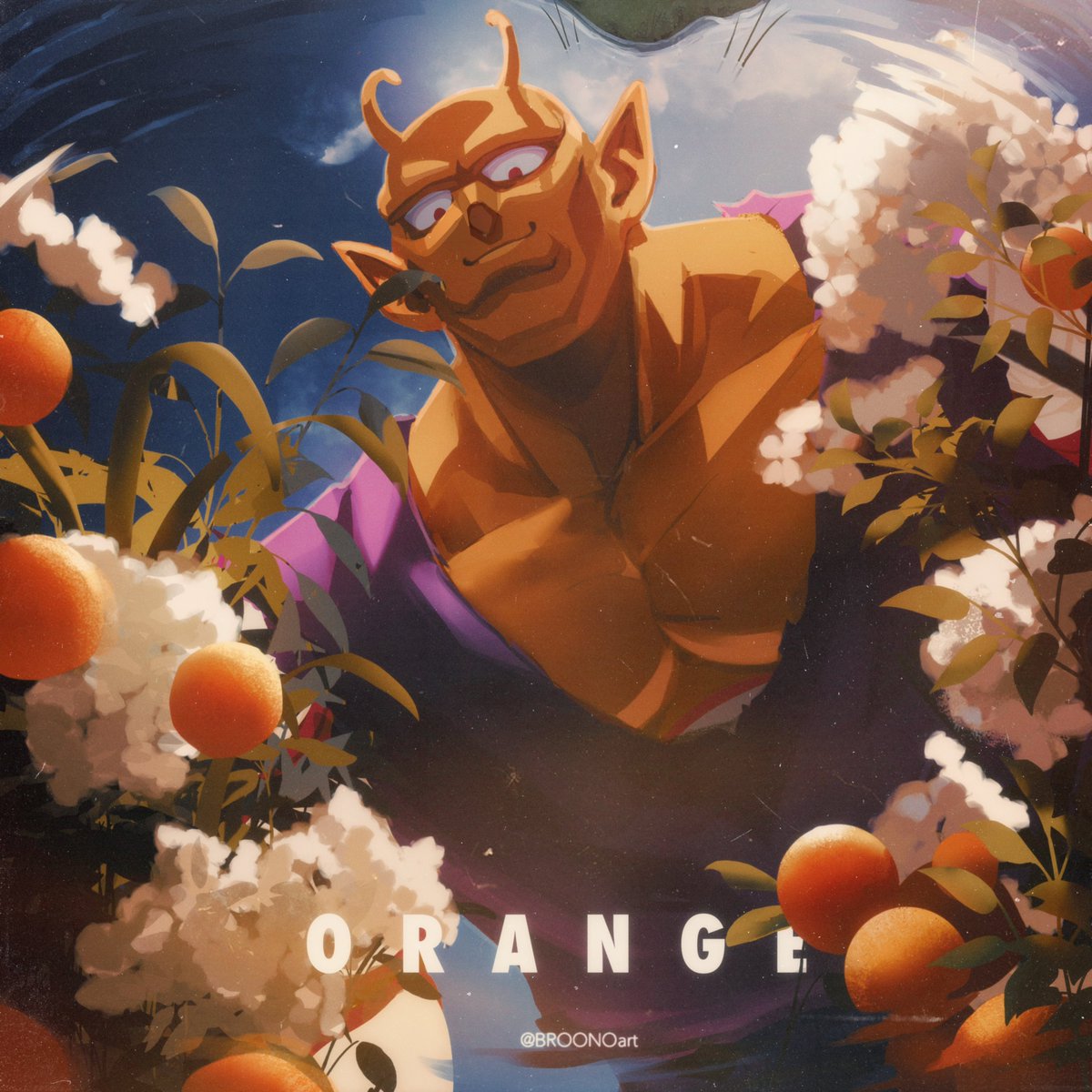 BROONOart's tweet photo. Piccolo 🍊 https://t.co/CdvpyViDdv