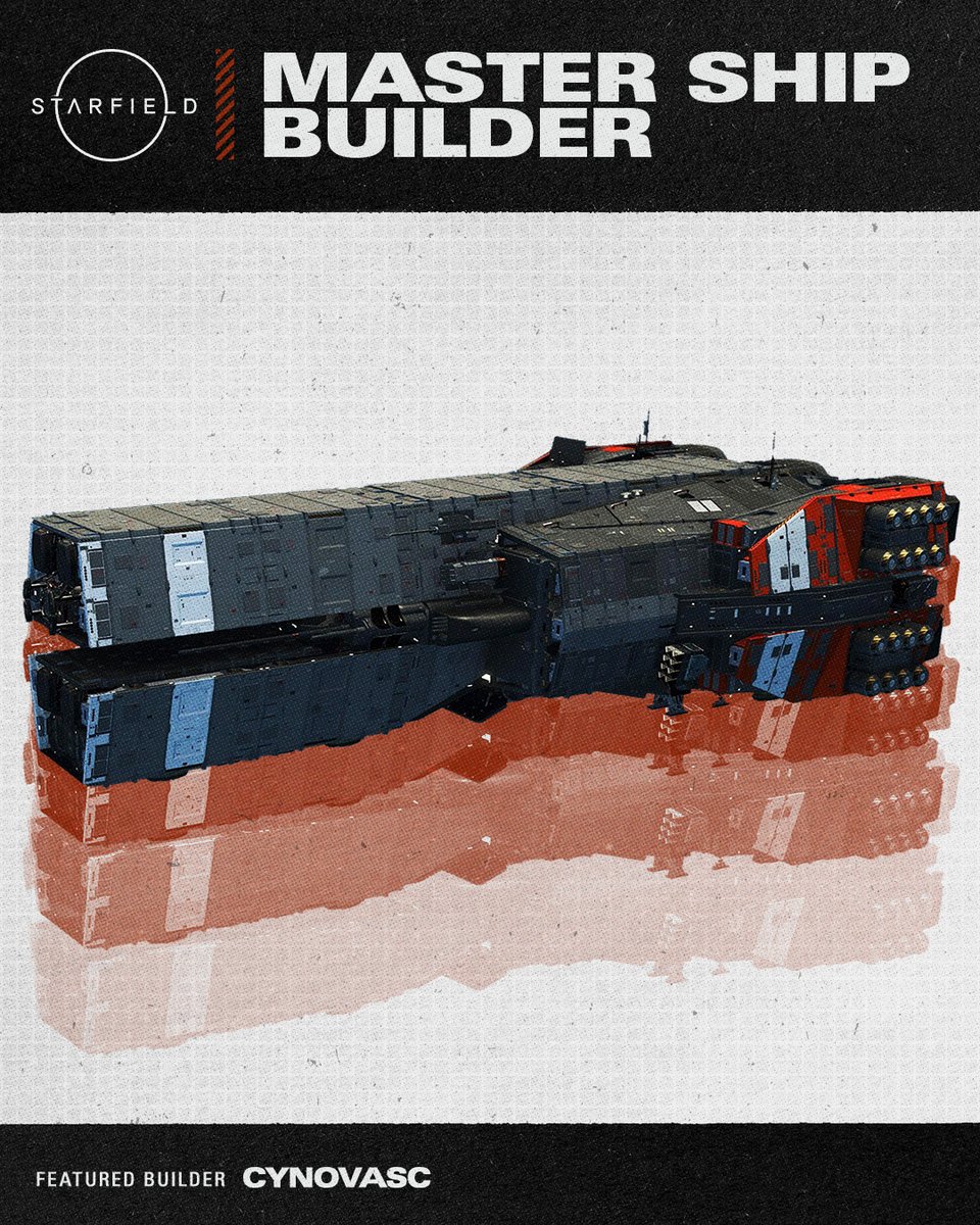 StarfieldGame's tweet photo. The TSS Eternis by CyNovaSC 🚀

Built with parts from Demos, House Va'ruun uses this ship to hunt down those who turned their backs on the Great Serpent. Read more about it below.⬇️ https://t.co/V4G9ooXki3