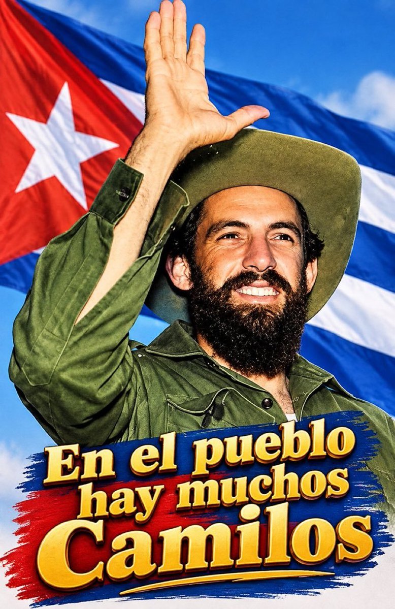 CdiElmonte's tweet photo. Camilo era hombre que amaba las tareas difíciles; pudiéramos decir que era un hombre que amaba las dificultades, que sabía enfrentarse a ellas y era capaz de realizar proezas en las más increíbles circunstancias”. 
#CamiloVive
#CubaPorLaVida
#CubaCoopera https://t.co/w5AGr5wouG