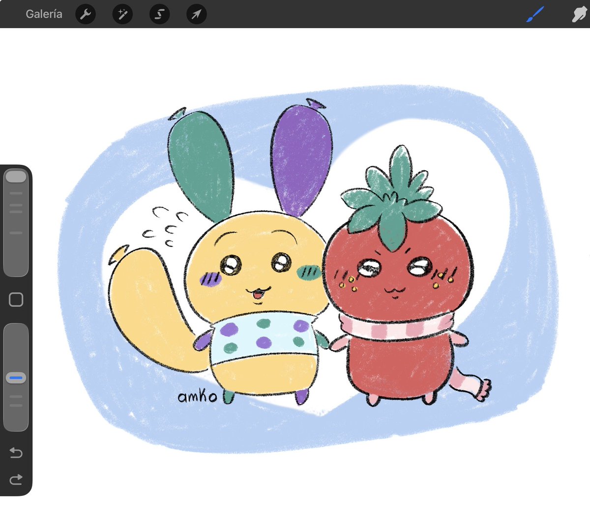 amkowo's tweet photo. Free day: chingaderakawuamas ✌️ [Chiikawas] #berryfunny 

(Pinche sprout parece un tomate 🍅 KAOFKAÑSJA) https://t.co/9EyqodgdHI