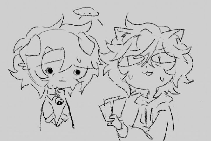 Nopedog_'s tweet photo. i NEED you all to look at this wifies i drew ITS FRYING MEEE https://t.co/GruhphjNb6