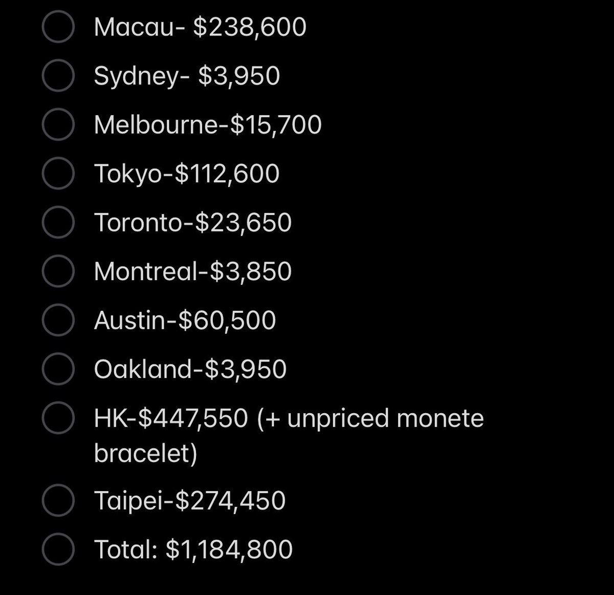 luvwy0831's tweet photo. Wonyoung wore roughly $1,184,800 worth of bvlgari jewelry for the “Show What I Am” tour https://t.co/4baBYfNils