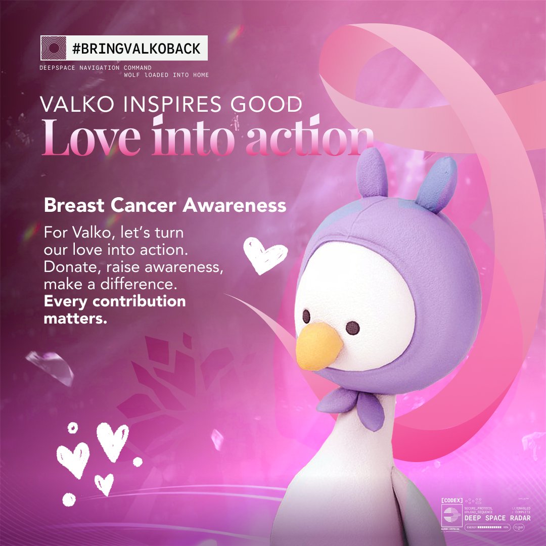 Peroroprincess's tweet photo. 🎀 #PinkValktober is still going strong!
October isn't over, and neither is our commitment to raising awareness about breast cancer.

Every donation, every share, and every voice matters. Even the smallest gesture can make a difference.

Let's keep spreading awareness, kindness, and positivity in Valko's name. Together, we can turn our love for him into something meaningful. 🐺💗

I’m adding direct links to the donation websites in my thread. ⬇️

#BreastCancerAwareness #BringValkoBack #BringBackValko #全世界都爱敖尹 #ValkoIsLoved #NoValkoNoMoney #Valko
