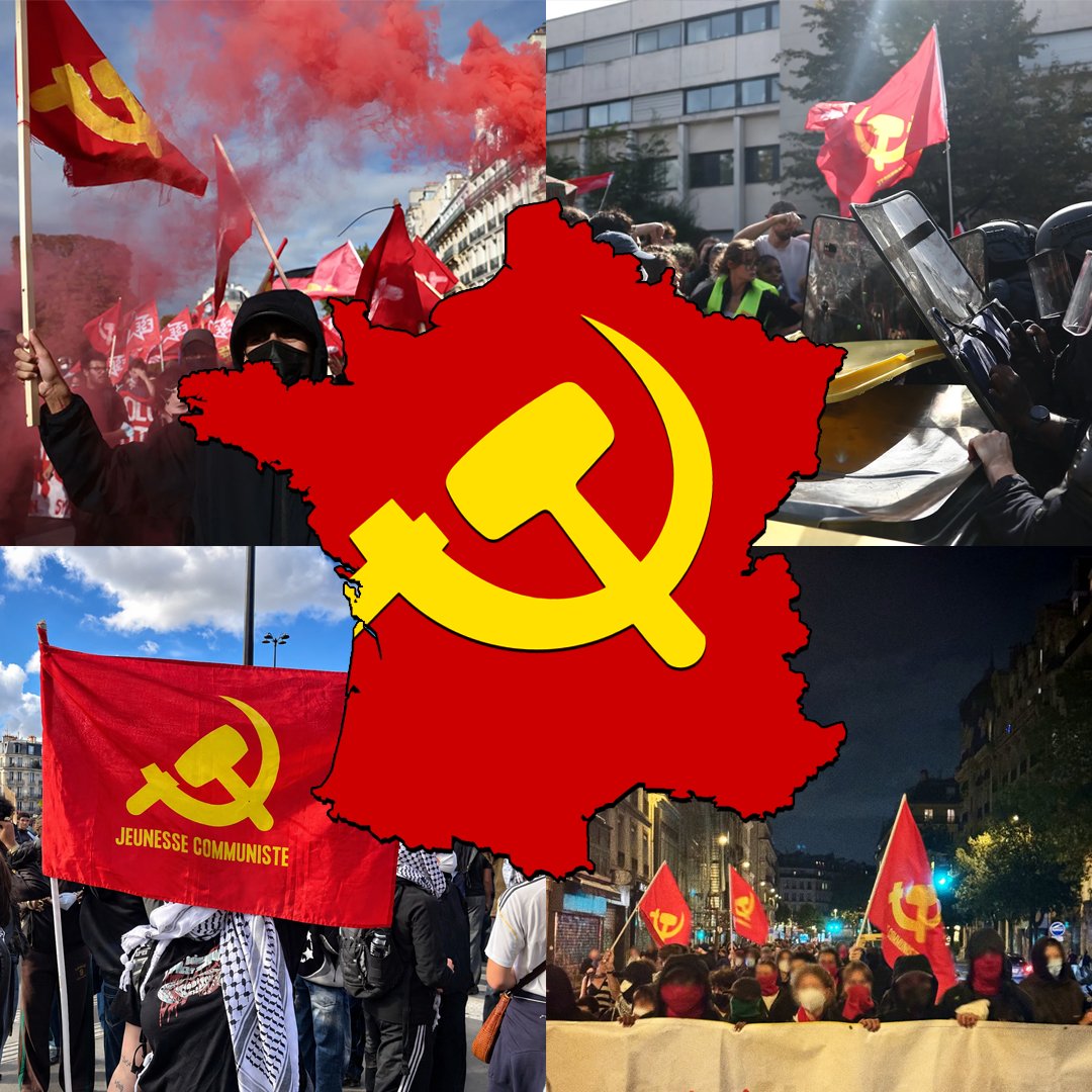 ChunqiaoPub's tweet photo. Recently, the French proletarian youth have unleashed a tremendous storm of revolutionary struggle. This generation is ready to destroy the old world and create a new one from its ashes.

Glory to the rebellious proletarian youth! 

IT IS RIGHT TO REBEL! https://t.co/kYNyxmvXIY